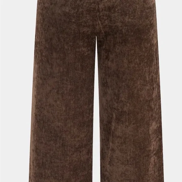 Commense Mid Waist Wide Leg Velvet Pants-NWT-M - Picture 4 of 4